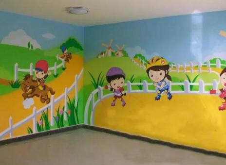 宜章幼儿园墙体彩绘制作流程及注意事项