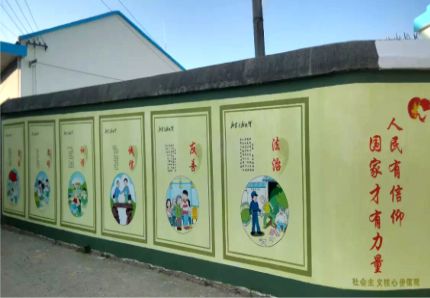 宜章文化墙施工攻略