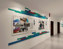 宜章企业文化墙用什么材料好？