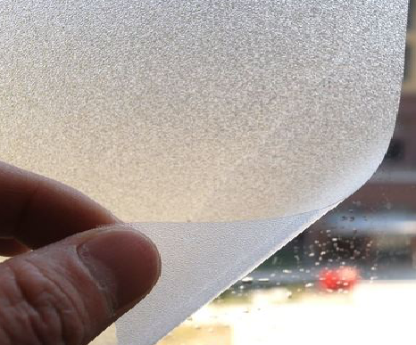 宜章玻璃门外面粘广告用什么材料好？