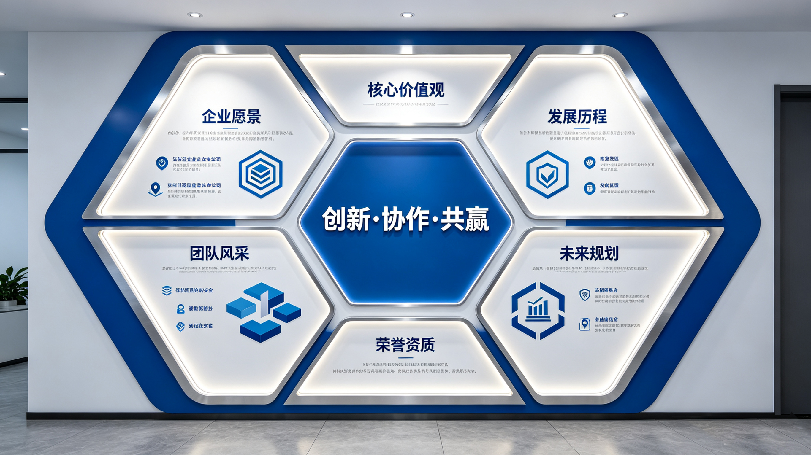 宜章企业文化墙六边形避坑指南（新手常犯5个错误）